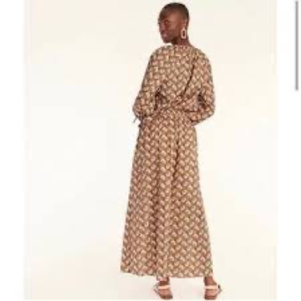 J. Crew Collection Maxi Skirt with Ratti Floral Design